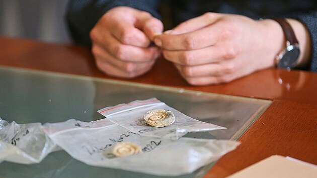 Objevy, kter se archeologm podailo nalzt pi przkumu lokality mon star mincovny v centru Jihlavy.