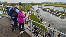 Ve zmodernizovaném přístavišti ve Spytihněvi letos slavnostně zahájili sezonu... Ve zmodernizovaném přístavišti ve Spytihněvi letos slavnostně zahájili sezonu...