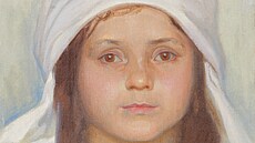 Obraz Svátení portrét od Alfonse Muchy