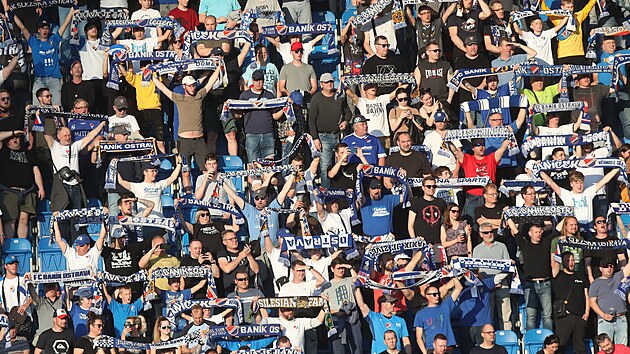 Fanoušci Baníku Ostrava
