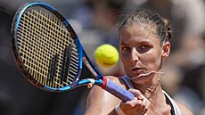Karolína Plíšková na turnaji v Římě Karolína Plíšková na turnaji v Římě