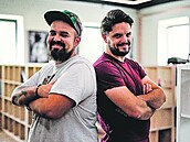 Ondřej Hyrš (vlevo) a Martin Kůs