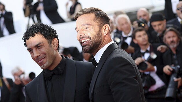 Jwan Yosef a Ricky Martin (Cannes, 25. kvtna 2022)