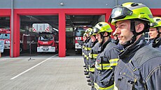 Otevření nových garáží pro zásahovou techniku a zázemí speciálních služeb... Otevření nových garáží pro zásahovou techniku a zázemí speciálních služeb...