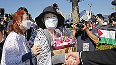 Fusako Šigenobuová byla po dvaceti letech propuštěná na svobodu (28. května... Fusako Šigenobuová byla po dvaceti letech propuštěná na svobodu (28. května...