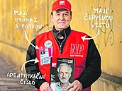 Takhle se pozná poctivý prodejce. Má na sobě vestu, identifikační číslo a...