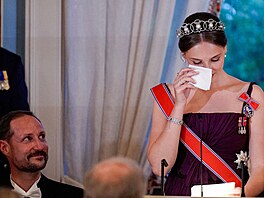 Norský korunní princ Haakon a princezna Ingrid Alexandra (Oslo, 17. ervna 2022)