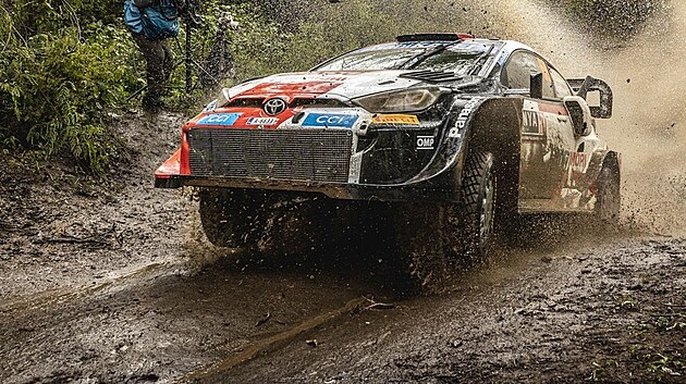 Kalle Rovanperä na keňské Safari rallye Kalle Rovanperä na keňské Safari rallye