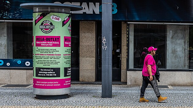 Reklamní poutače v Hradci Králové