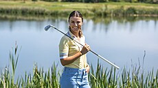 Klára Spilková zapózovala před golfovým turnajem Tipsport Czech Ladies Open. Klára Spilková zapózovala před golfovým turnajem Tipsport Czech Ladies Open.