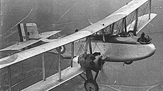 Britský bombardér Boulton Paul Sidestrand