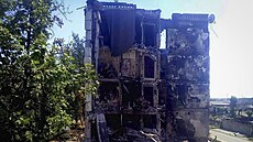 Následky boj o ukrajinské msto Lysyansk (3. ervence 2022)