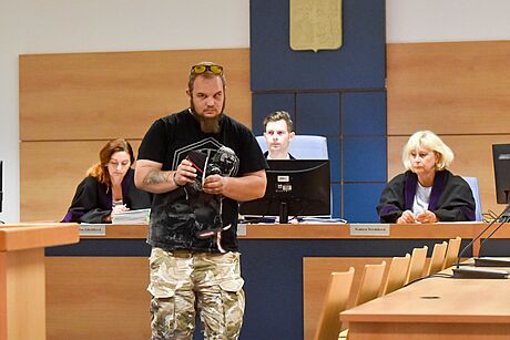 Patrik Krajíek odeel od soudu s podmínným trestem (ervenec 2022)