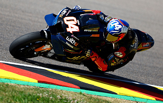 Andrea Dovizioso v roce 2022, kdy ukonil kariéru v závodech silniních motocykl.