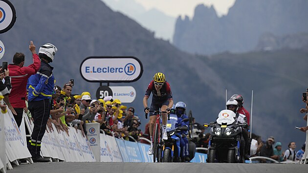 Geraint Thomas v cli 11. etapy Tour de France