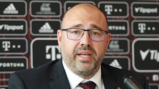 František Čupr, výkonný místopředseda představenstva Sparty. František Čupr, výkonný místopředseda představenstva Sparty.
