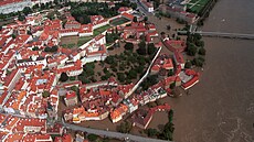 Praha, Malá Strana. Povodn 2002.