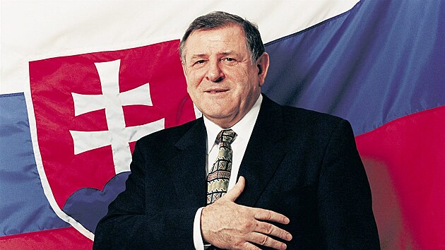 Bval slovensk premir Vladimr Meiar v roce 2002.