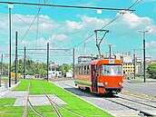 Do smyčky se jako první vydal „pomeranč“