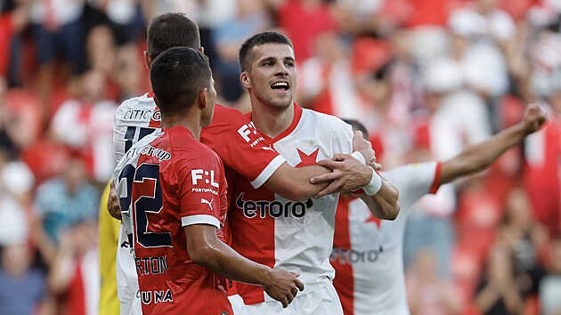 David Jurásek se prosadil v utkání proti Zlínu.