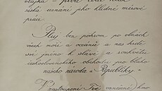 V pozstalosti kapitána Josefa Holuba se dochoval kestní list lodi Legie.