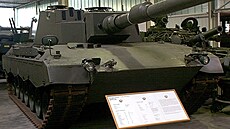 Jeden z pozdních model, který se dnes nachází v tankovém muzeu v Munsteru u...