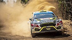 Erik Cais bhem Portugalské rallye