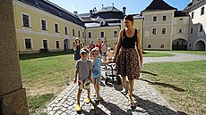 Na žďárském zámku se letos při speciálních dětských prohlídkách zaměřili na... Na žďárském zámku se letos při speciálních dětských prohlídkách zaměřili na...