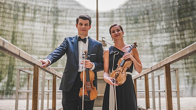 Petra Brabcová a Jan Mráček jsou členy České filharmonie.