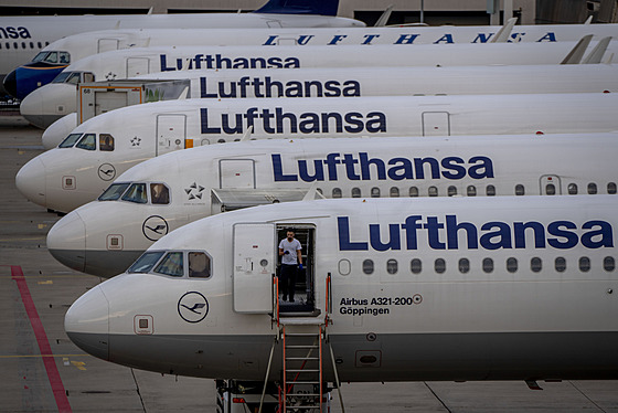 Airbusy společnosti Lufthansa