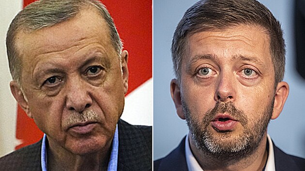 Zleva: Recep Erdogan, Vt Rakuan