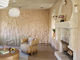 Odváná, moderní a neekan vkusná je a scénická kombinace texturovaných stn....