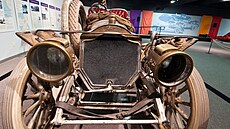 Thomas Flyer, vítzný vz v National Automobile Museum, Reno, Nevada.