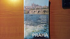 Uliní plán Prahy z roku 1985.