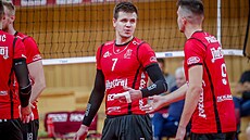 Smea Petr Michálek (7) zaíná letos v týmu VK Jihostroj u svou 15. sezonu.