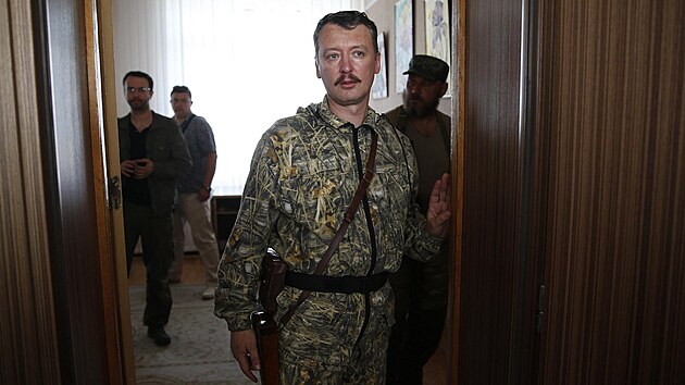 Igor Girkin een Strelkov, kdysi vojensk velitel Donckch separatist (11. ervence 2014)