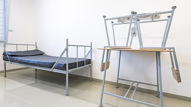Vybaven cely v novch ubytovacch prostorech, kter jsou ureny pro mladistv odsouzen ve vznici Vehrdy.