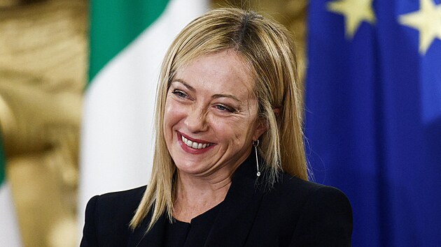 Nov italsk premirka Giorgia Meloniov (22. jna 2022)