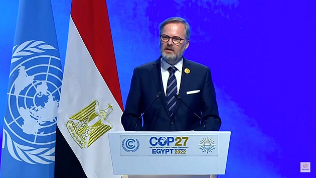 Premir Petr Fiala na klimatick konferenci v Egypt