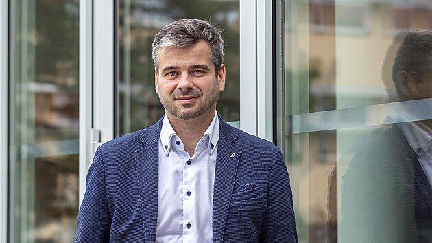 Starosta Kroměříže Tomáš Opatrný z ANO (listopad 2022)