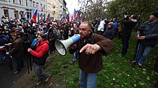 Protestní pochod za umožnění vystoupení ve vysílání České televize a demisi... Protestní pochod za umožnění vystoupení ve vysílání České televize a demisi...