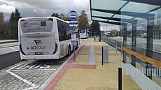 V Chlumci nad Cidlinou slouí nový dopravní terminál pro autobusy a parkující...