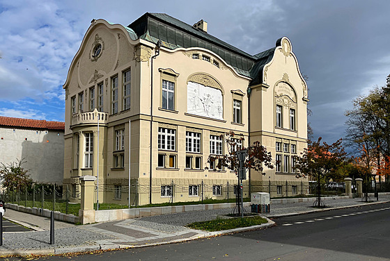 Mstská knihovna v Chebu.