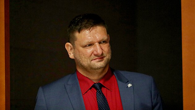 Bval f brnnsk kriminlky Vladimr Machala u Mstskho soudu v Brn (21. listopadu 2022)