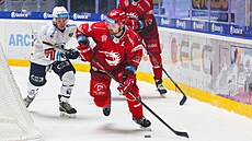Momentka z extraligového utkání Plzeň - Třinec Momentka z extraligového utkání Plzeň - Třinec