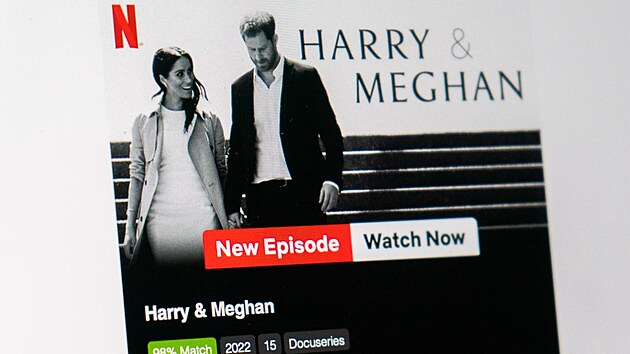Avízo streamovací společnosti Netflix na první tři díly dokumentu o Harrym a... Avízo streamovací společnosti Netflix na první tři díly dokumentu o Harrym a...