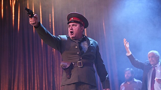 Jevgenij Libezňuk v divadelní Okupaci