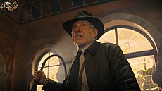 Snímek z pátého dílu Indiana Jonese