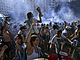 Zaplnn ulice v Buenos Aires. Argentinci slav titul fotbalovch mistr svta.