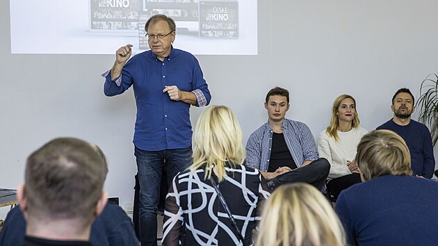 Producent Miloslav mdmajer pedstavuje projekt esk kino (5. prosince 2022).